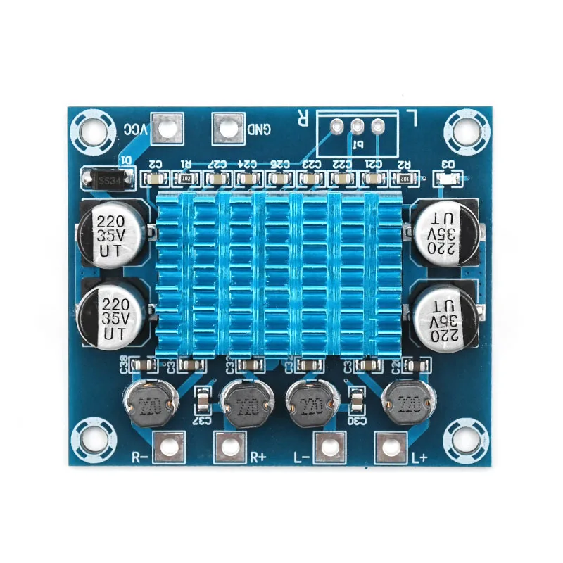 

MP3 Stereo Audio Power Amplifier Board Expand soundboard Dual Channel 30W Class D Amplifiers DIY Digital MP3 Player Amplificador