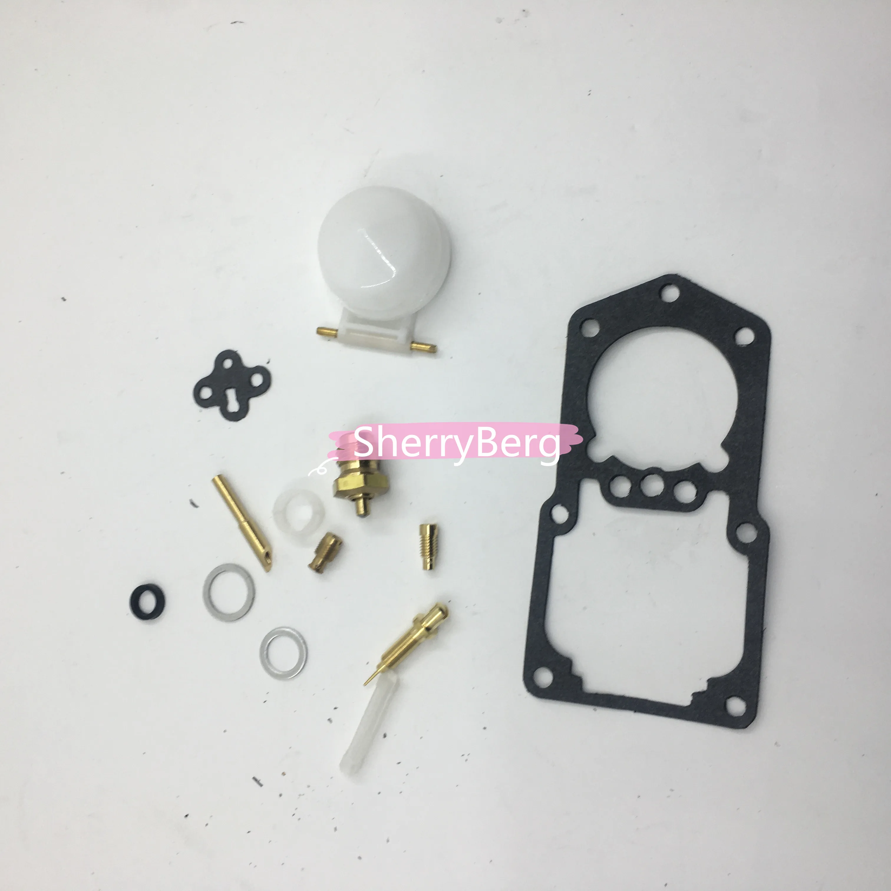 SherryBerg CARBurador vergaser CARBURETOR Carburettor repair kit rebuild kit carb gasket Kit For RENAULT R4 DELLORTO FRG 28 A