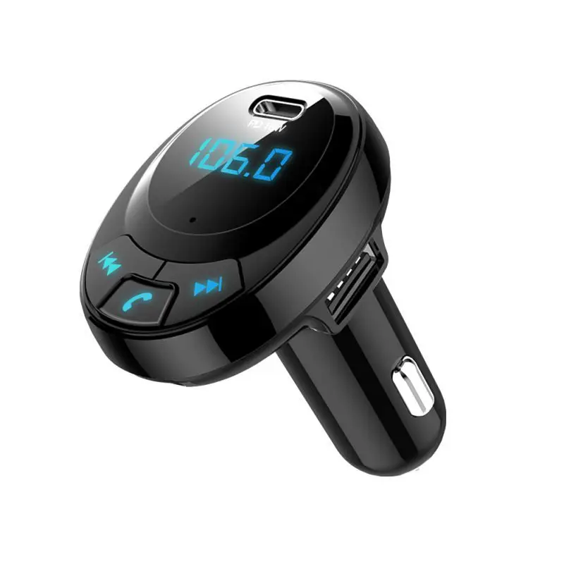 BT09 автомобильный fm-передатчик Bluetooth 5,0 MP3-плеер PD Быстрая зарядка 2 USB адаптер автомобильные аксессуары для интерьера