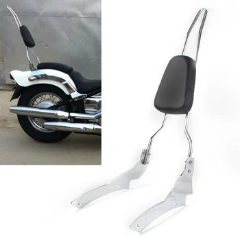 

Chrome Motorcycle Backrest Sissy Bar For Yamaha V Star DS 400 650 XVS650 Custom drag star 1996-2011 CNC Aluminum