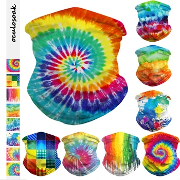 

New Tie Dye Digital Printed Insect Multifunctional Holiday Magic Turban