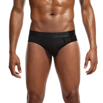 

Men Sexy Underwear Letter Printed Briefs Shorts Bulge Pouch Underpants Male Underwear Mens Sexy Underpants cueca masculina