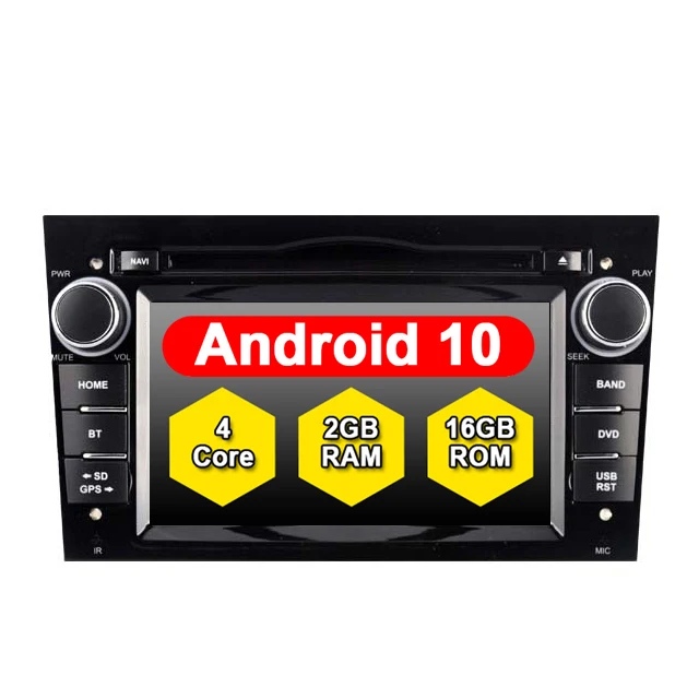 ANDROID 10 0 для OPEL ASTRA ANTARA/VECTRA RACE MERIVA/VIVARO FIRE где DVD воспроизводит 2 Din автомобильное