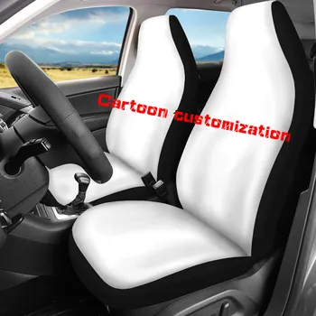 

2 pcs car front seat protector Personal custom gifts front seat covers set universal auto front seat covers for cars for women