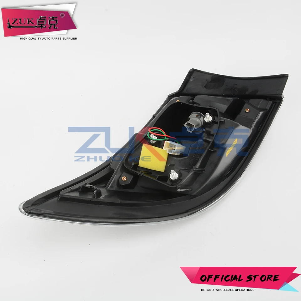 ZUK 2 шт. внешний задний фонарь для Mazda 6 Atenza MK2 2013 Fastback седан черный Тип задний фонарь стоп-сигнал