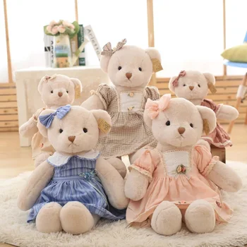 

Cute Princess Skirt Teddy Bear Plush Toys Stuffed Animals Bear Plush Toys Teddy Bear Doll Room decoration for Children's gifts