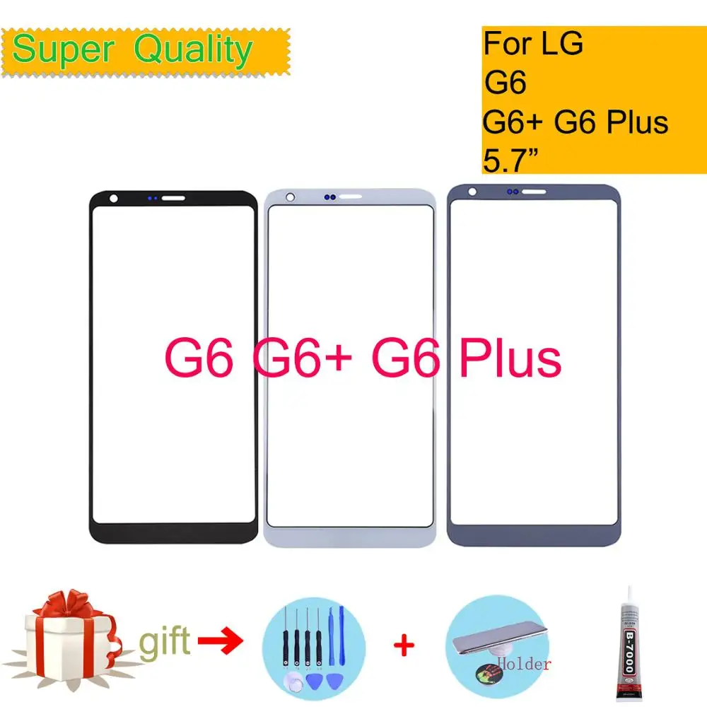 Для LG G6 + Plus H870 H871 H872 H873 H870K H870S сенсорный экран передняя стеклянная панель внешняя