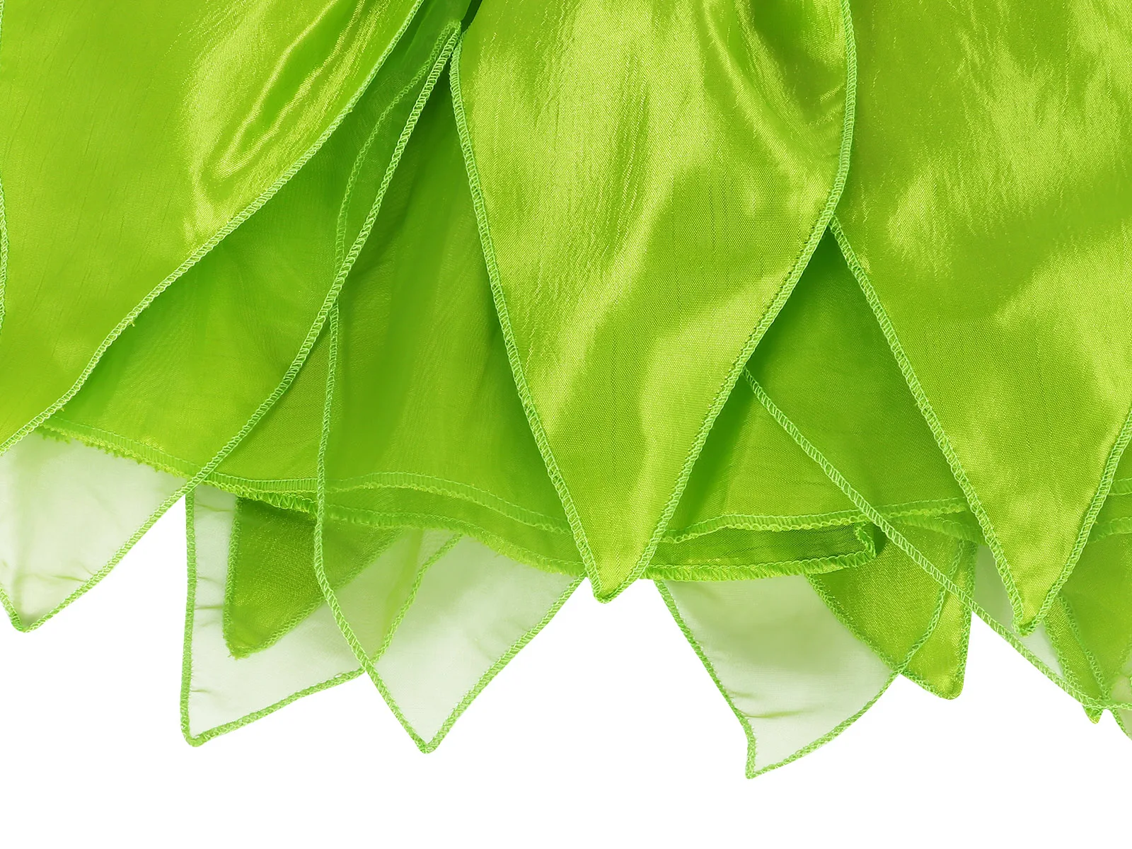 Girls Spring Summer Party Princess Dress Butterfly Fairy Cosplay Costume Wings Accessories Sling Lotus Leaf Skirt Zipper Placket