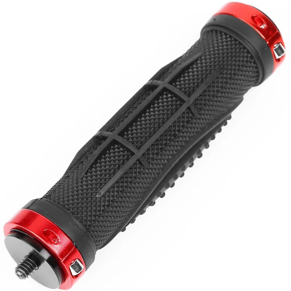 1/4'' rubber Handle Grip Stabilizer Holder Stand Handheld Tripod For Camera Video LED flash Fill light camera holder camera gimbal stabilizer