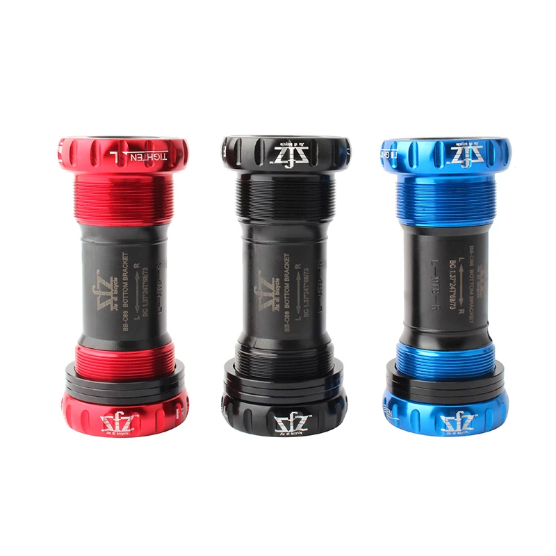 

Bicycle Thread Type Bottom Brackets 68-73MM Axis BB MTB Road Foldable Bike Aluminum Alloy CNC Axis Peilin Bearing Accessories