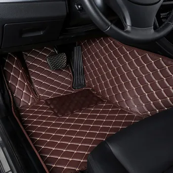 

kalaisike 1 Pcs Custom car floor mats for Audi all model a3 8v a4 b7 b8 b9 q7 q5 a6 c7 a5 q3 tt cc car styling car accessories