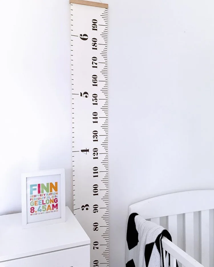 Реквизит деревянная настенная подвесная Детская высота измерительная линейка декоративная настенная наклейка детский график роста детей для спальни украшения дома