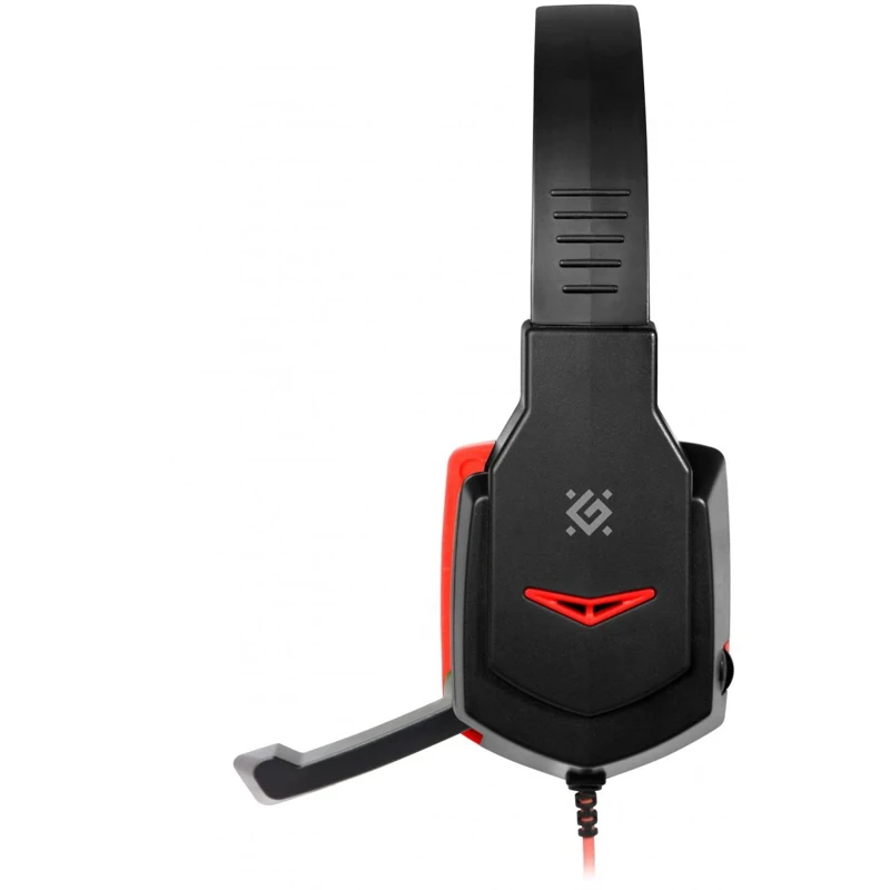 Гарнитура Defender Warhead G 320 black/red проводная 20 20000 Гц 32 Ом 94 дБ 16000 48 2x mini jack 40 мм|Наушники