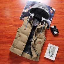 Ha single Boys Waistcoat Men Autumn And Winter down Cotton Korean-style Trend Teenager Cotton Coat Vest Casual Warm