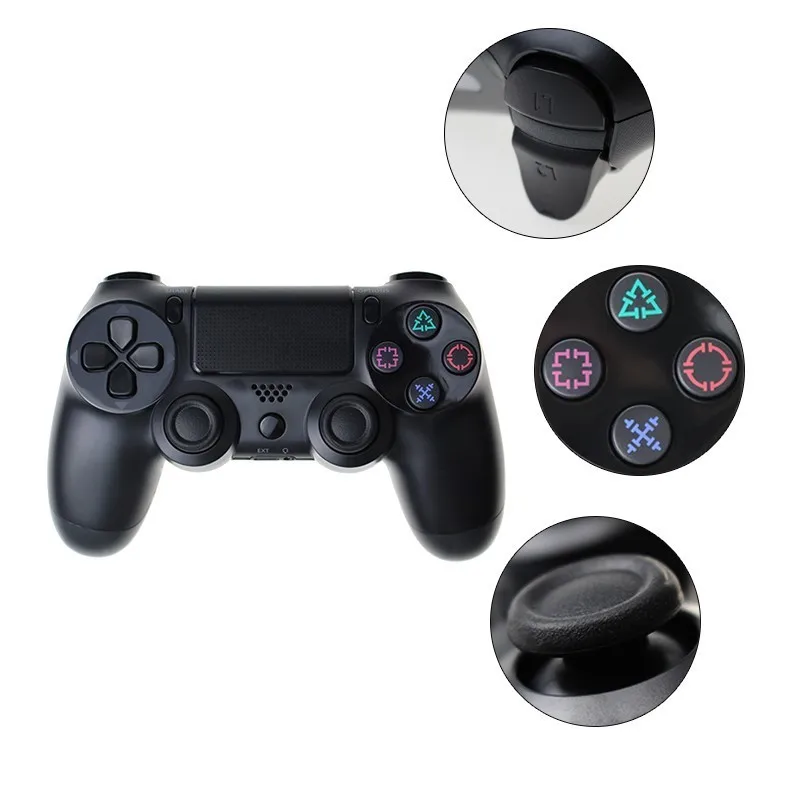 Проводной/беспроводной Bluetooth контроллер для PS4 Геймпад для Play Station 4 джойстика для sony Playstation 4 PC для Dualshock контроллер