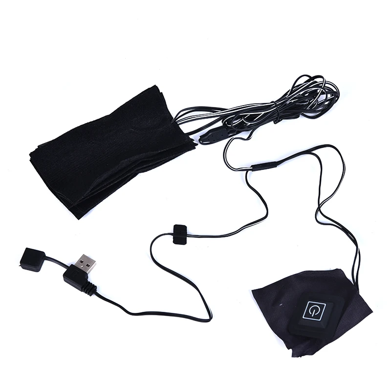 

Hot Sale 5 in 1 heating pad adjust the USB Electric Heating Pad 3 Gear Adjustable DIY Thermal Clothing Outdoor Heated Jacket