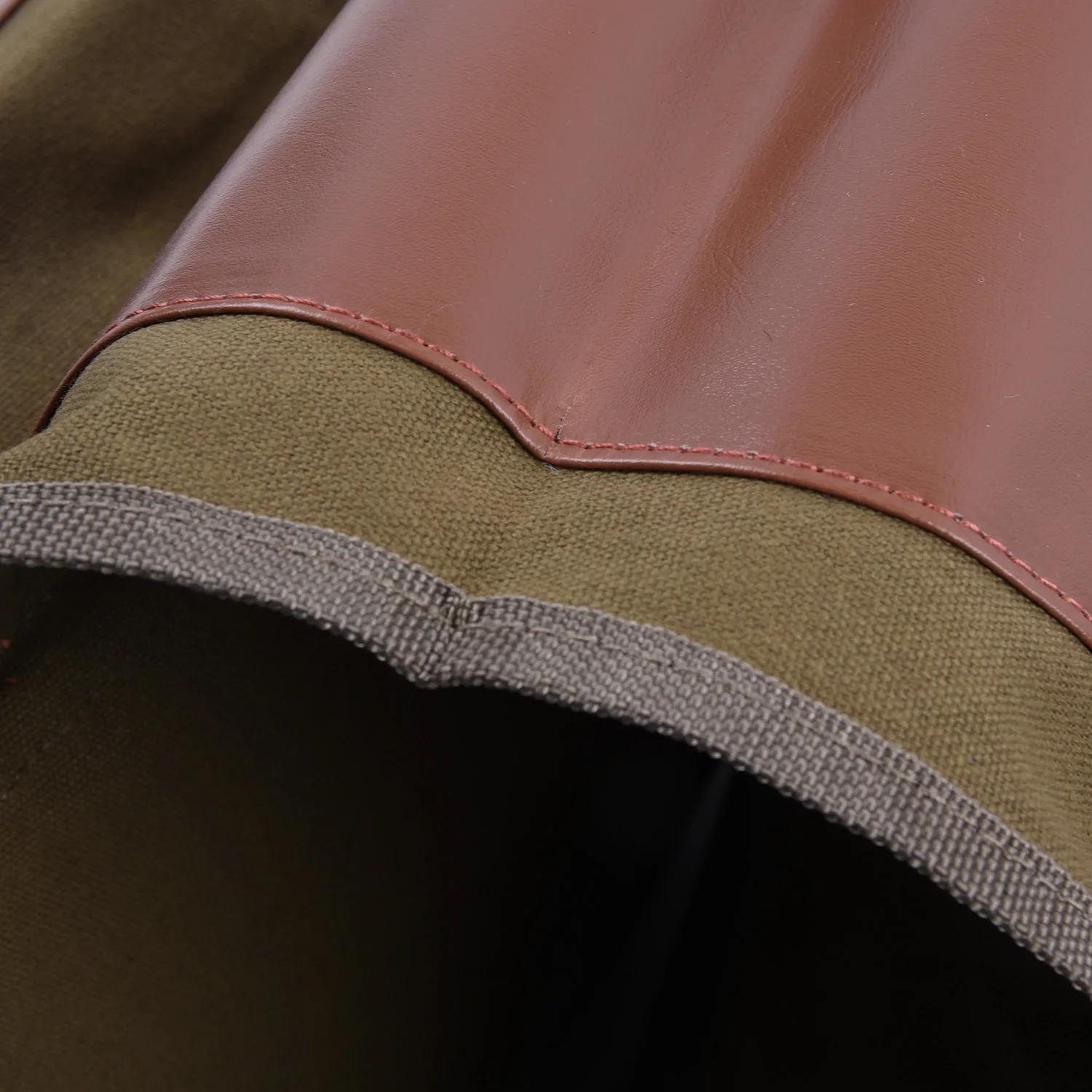 

Canvas Motorcycle Saddle Bags Equine Seat Back Pack For Sportster Motor Bike Lot