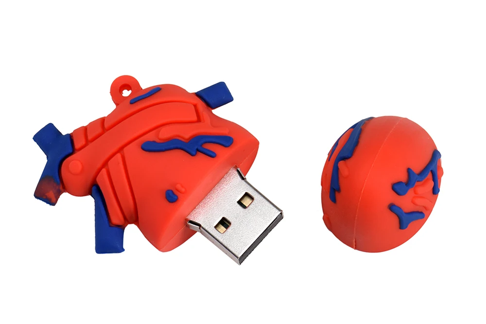 JASTER, USB флеш-накопитель, легкое мультяшное сердце, USB 2,0, флеш-накопитель, USB флешка, 4 ГБ, 8 ГБ, 16 ГБ, 32 ГБ, 64 ГБ, 128 ГБ, подарок на Хэллоуин