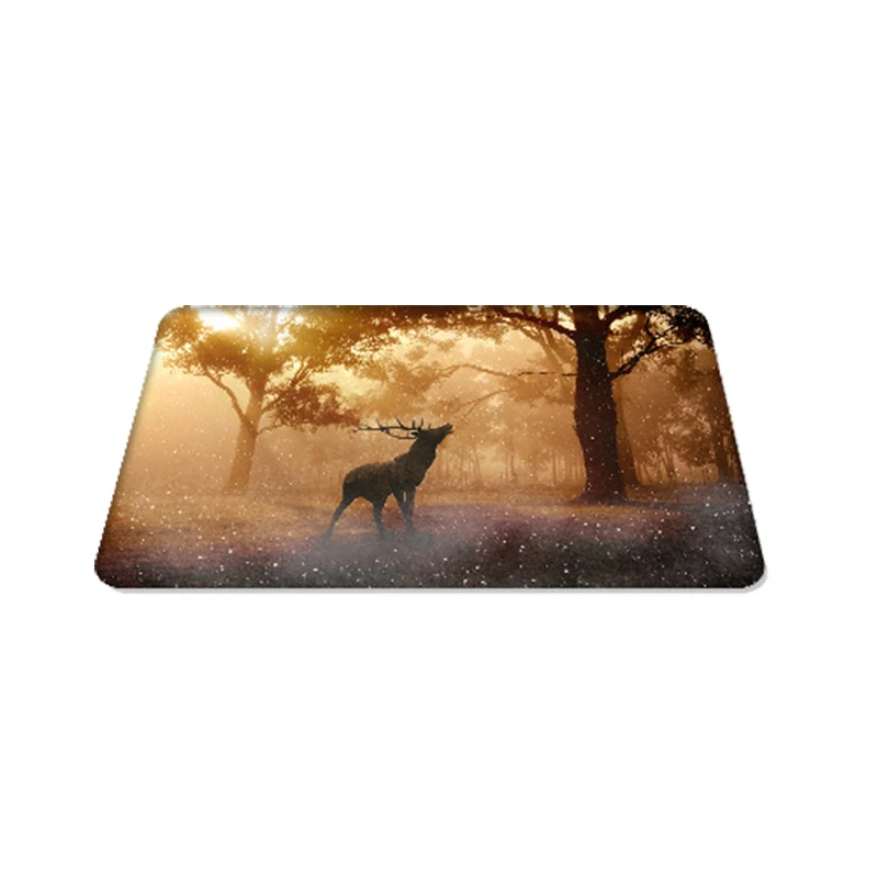Zeegle Набор ковриков для ванной комнаты, нескользящий мягкий резиновый дверной коврик, коврик для ванной комнаты и водонепроницаемая занавеска для душа, моющийся коврик для туалета - Цвет: 3-5