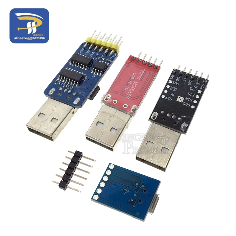 Фото 5PIN CP2102 USB 2,0 к TTL 485 232 Модуль UART 6Pin последовательный преобразователь STC Замена FT232 модуль адаптера 3,3 В/5 В питание для Arduino №2
