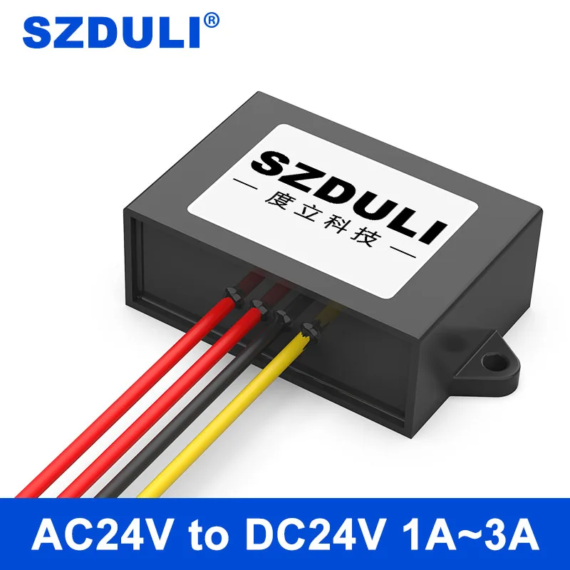 Ac24v To Dc24v 1a 2a 3a Power Converter 20v~28v To 24v Ac To Dc Module ...