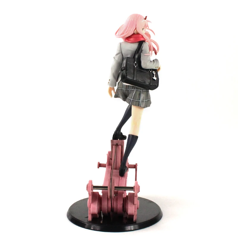 28 см аниме фигурка Дарлинг в FRANXX Zero Two 02 униформа девушки Фигурки ПВХ