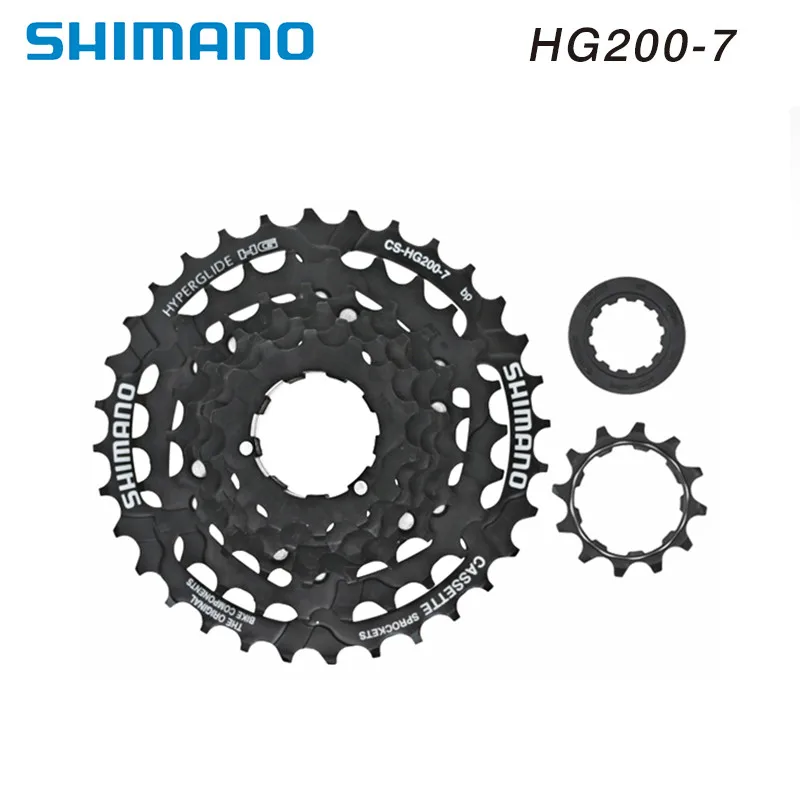Shimano HG200-7 HG41-7 7 скоростей MTB кассета-12-32 T 11-28T | Спорт и развлечения