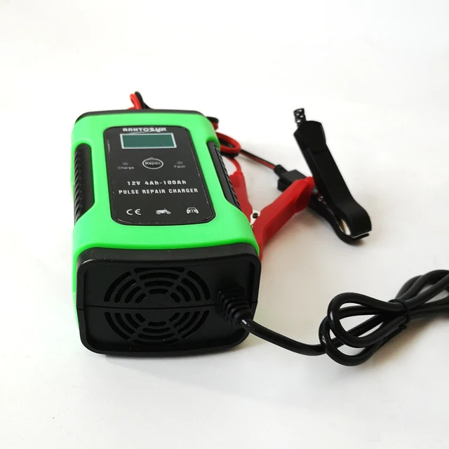 12V Auto Batterie Ladegerät Auto Starthilfe Power Bank Booster Betreuer 6A  Puls Reparatur Ladegerät Für Auto Motorrad EU - AliExpress