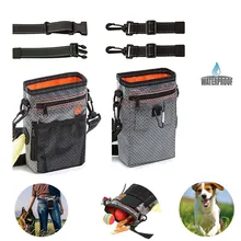 Многофункциональная Портативный собака Лечить сумка Светоотражающий ошейник для животных на открытом воздухе учебное пособие сумка мешок корма для Еда держатель Регулируемый поясной ремень PWB006