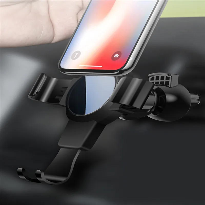 

Universal Gravity Car Phone Holder For Mobile Phone In Car Air Vent Mount Stand For iPhone 7 Samsung Huawei Support Car Holder