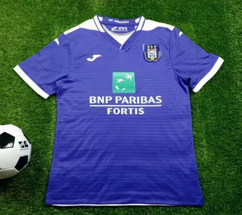 19 20 ANDERLECHT футбольные майки домашние VERSCHAEREN BOLASIE TREBEL BORNAUW SANTINI kompani KUMS GERKENS футбольные футболки