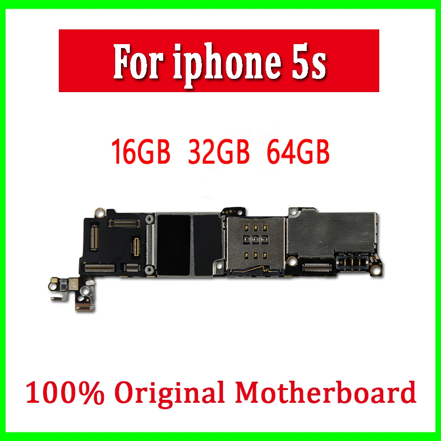 Полностью разблокированная для iphone 5S материнская плата Бесплатный icloud