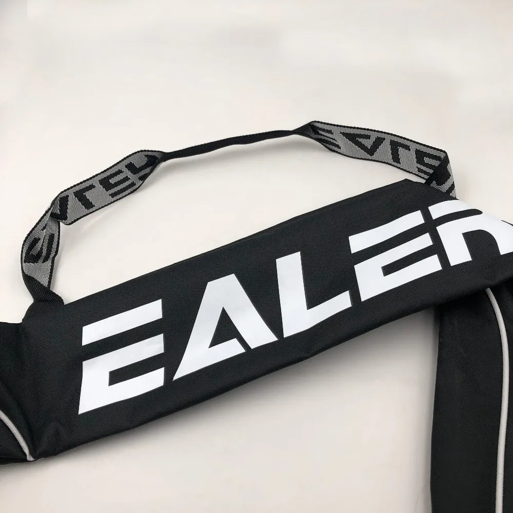 EALER HB200 One Shoulder Hockey Stick Bag Black Light Waterproof for Hockey Stick Adjustable Ice Hockey Equipment