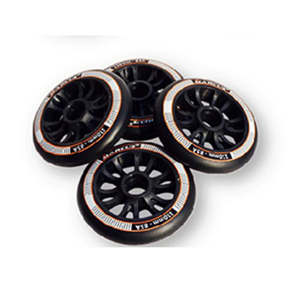 Inline Speed Skates Wheels 85A 110mm 100mm 90mm for Indoor Outdoor Asphalt Street Durable PU Racing Rodas Good as MPC G13