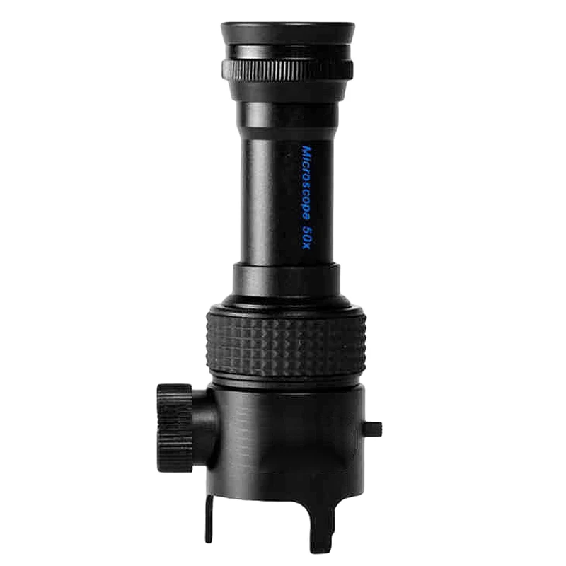 50X Mini Pocket Microscope Illuminated Jadeite