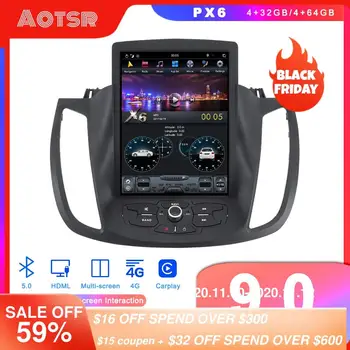 

Android 9 Tesla style Car CD Player GPS navigation for Ford Kuga Escape 2013-2018 Auto Radio Stereo Head Unit Multimedia Player