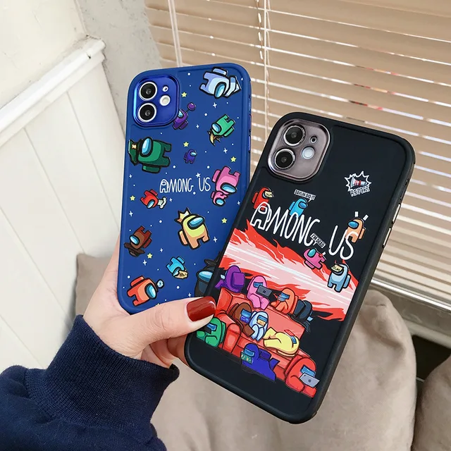 Game Among Us Phone Case for IPhone 12 Mini 11 Pro Max 8 7 Plus X