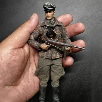 

Surwish 15cm 1/12 Action Figure Realistic Headsculpt DIY Handmade Elite World War ii Panzer Division Soldier Model