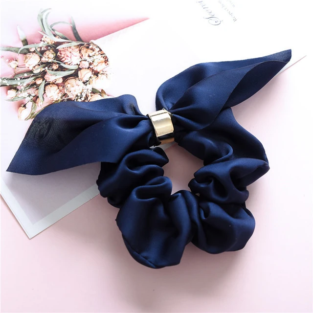 Fashion Scrunchier for Woman Elastic Hairband Knot Scrunchy Girls Hair Accessories Christmas Headbans Pleated Headband Scrunchie TR6