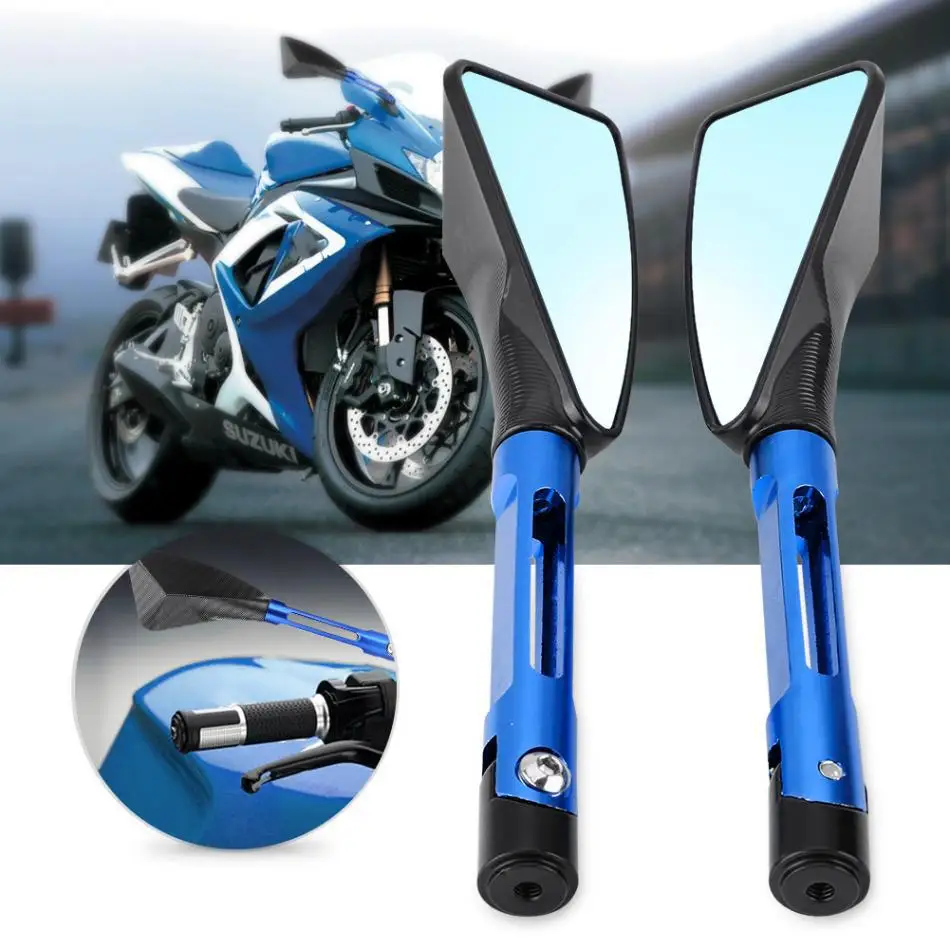 Motorcycle CNC Aluminum Rear View Rearview Mirrors Side Mirror For Kawasaki Z900 Z900RS Z800 Z1000 YAMAHA MT07 MT09 MT-07 | Автомобили и