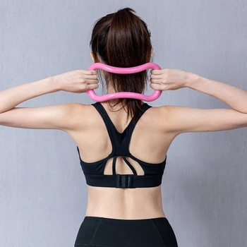 

Yoga Circle Equipment Pilates Workout Ring Fitness Circle Training Resistance Support Tool Calf Home Training