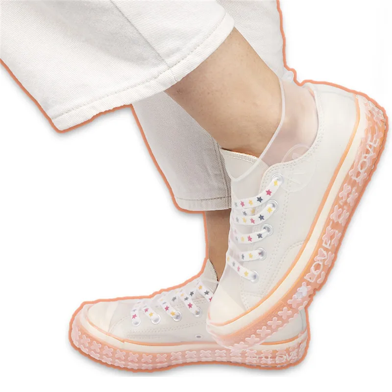 Велоспорт дождь многоразовая обувь силиконовый латекс эластичная обувь Чехлы водонепроницаемые чехлы для обуви обувь Защищённая Скоба пылезащитный чехол