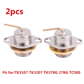 

2pcs New Connector SMA Male Nut Flange Panel Mount For Radio Antenna Socket