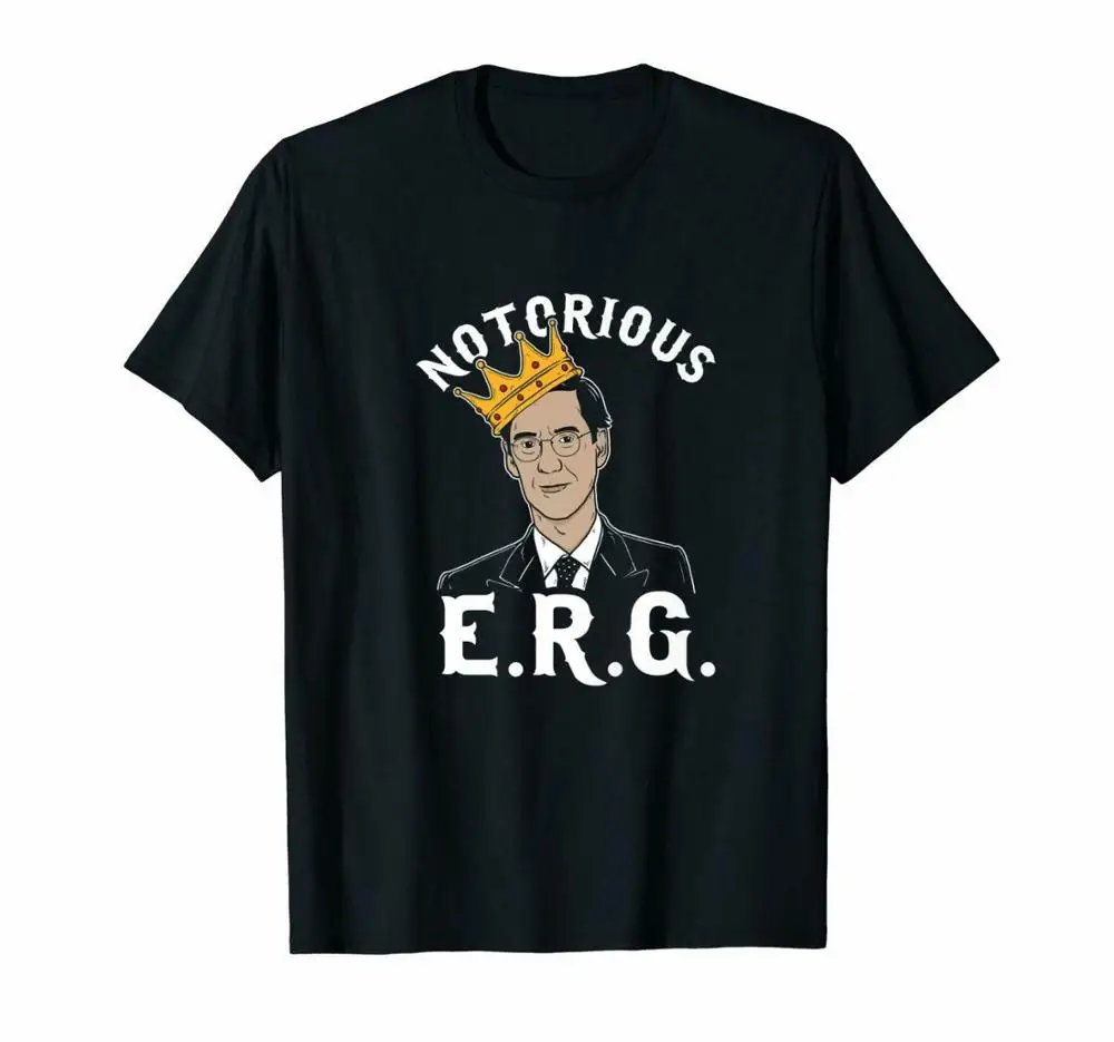 Notorious E.R.G. - Jacob Rees-Mogg Brexit T-Shirts Tee 100% Cotton Trend 2019 | Мужская одежда