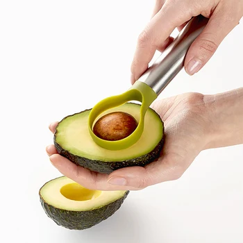 

2 in 1 Multifunctional Avocado Cutter Slicer Peeler Scoop Slices Kitchen Tool