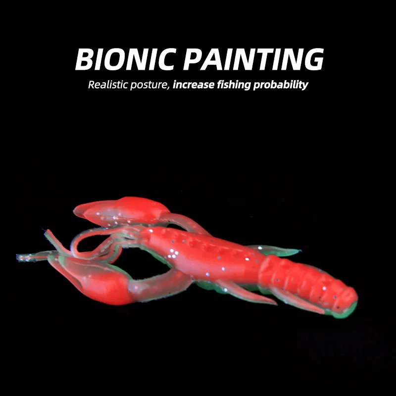 ARDEA Shrimp soft bait Silicone Salt smell Fishing lures 60mm 1.8g Soft worm Wobblers Artificial Bass carp baits isca Pesca