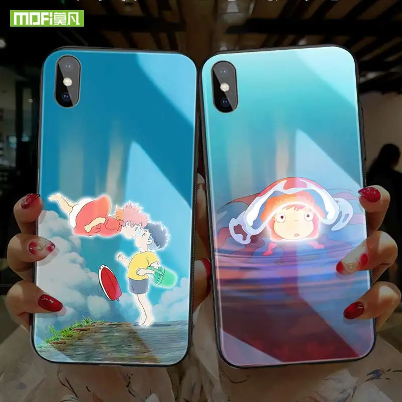Умный светодиодный светящийся чехол для iPhone 11 Pro Чехол Max с милым рисунком