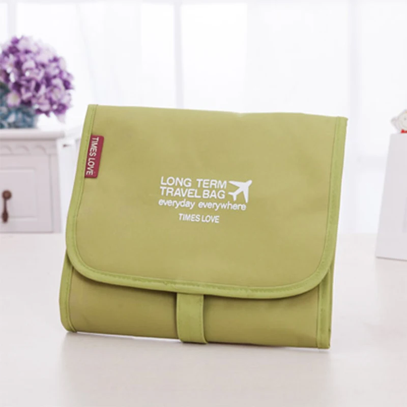Green hook Bag Новое высокое качество открытый Водонепроницаемый сумка для хранения 3 в 1 Складная Ткань Оксфорд Сумочка для умывальных принадлежностей больших машин для Ёмкость, хранилище для макияжа, косметички - Цвет: Green hook Bag