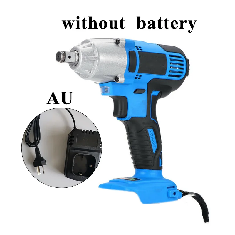 

Rechargeable 330Nm Electric Impact Hand Power Wrench Repair Tool Without Battery