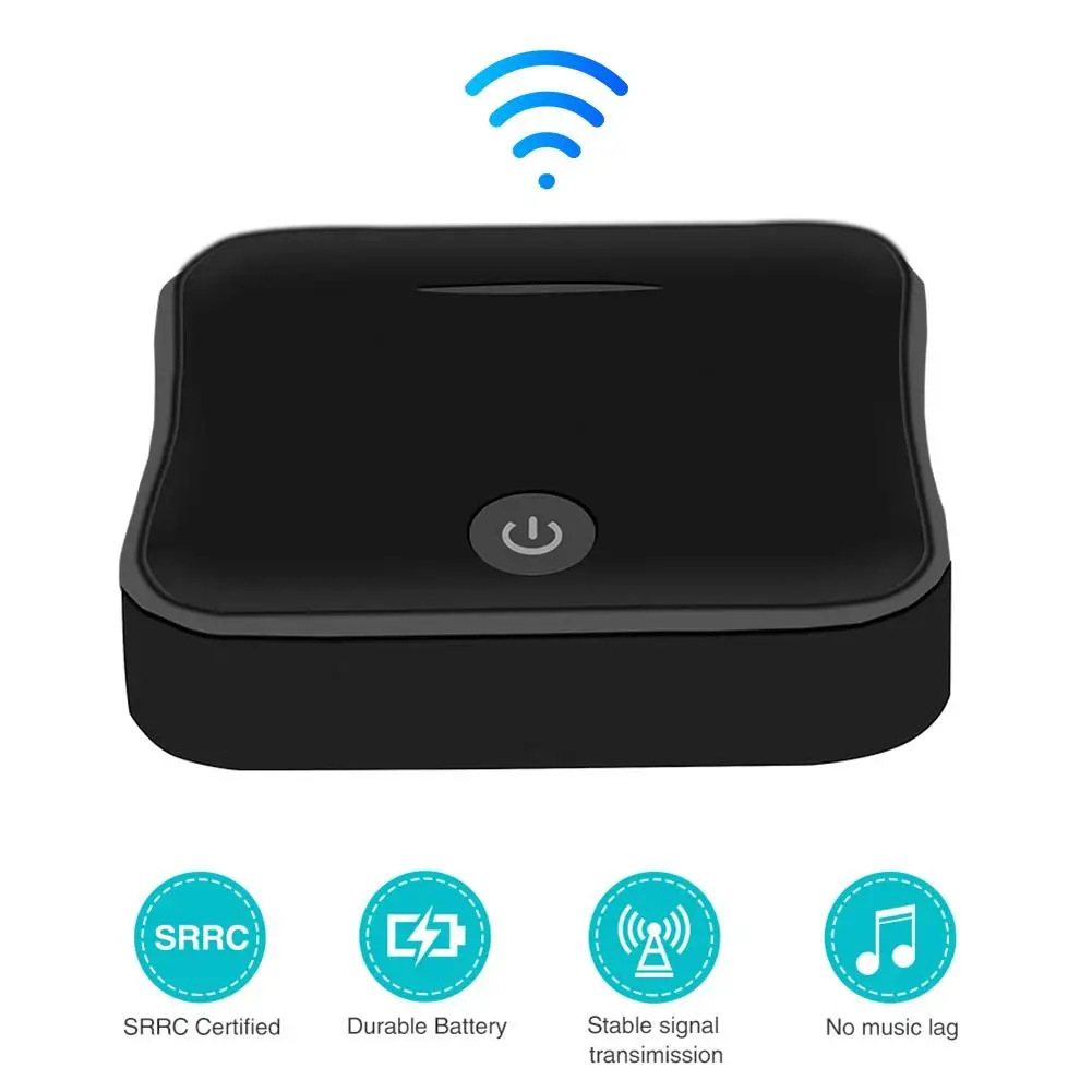 2 в 1 беспроводной Bluetooth 5,0 музыкальный аудио передатчик приемник Мини 3,5 мм aux aptX HD низкая задержка оптический авто на адаптер для ТВ